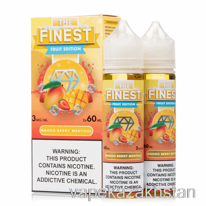 Vape Disposable Mango Berry MENTHOL - The Finest Fruit Edition - 120mL 0mg